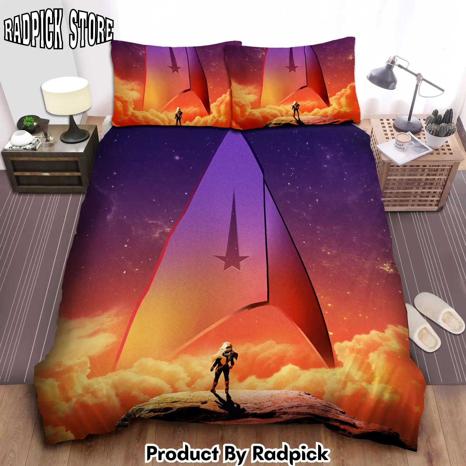 Radpick star trek discovery poster duvet cover bedroom sets comfortable bedding sets rp3272016